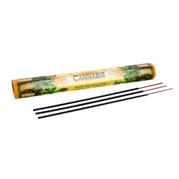 Füstölő szett cannabis 25x4x4 cm S/20