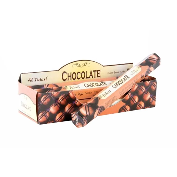 Füstölő szett csokoládés 25x4x4 cm S/20