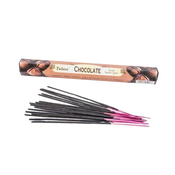 Füstölő szett csokoládés 25x4x4 cm S/20