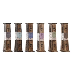 Füstölő szett életfás 8x8x30 cm 6 féle S/10
