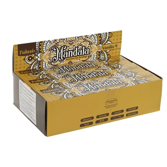 Füstölő szett vanília 25,4x5x1,7 cm S/20