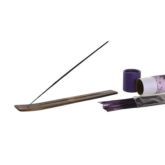 Füstölő szett virágos 4,5x4,5x28 cm 6 féle S/30