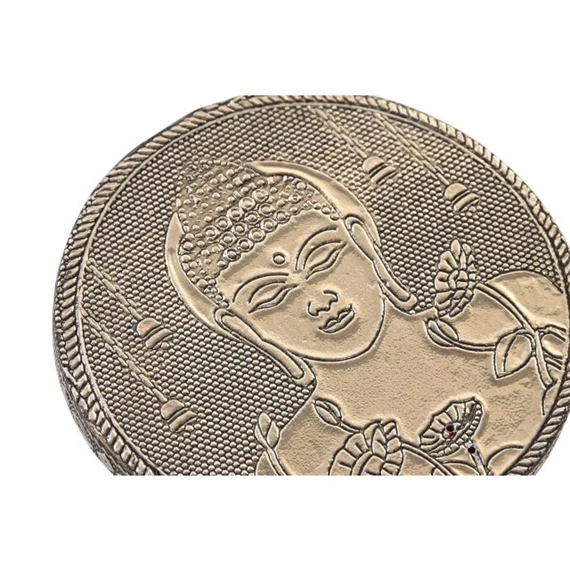 Füstölőtartó Buddha mintával 10x10x1 cm