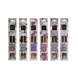 Füstölőtartó virágos 6x1x30,5 cm 6 féle