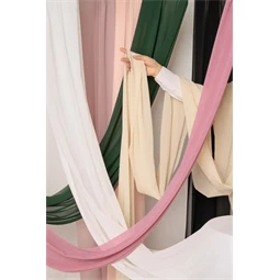 Futó chiffon palackzöld 0,48 x 5 m