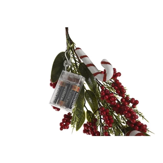 Girland bogyós, 35 LED-es 15x15x180 cm