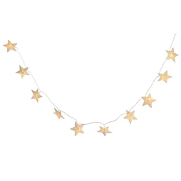 Girland csillag, LED-es 8,5x8,5x185 cm