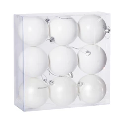 Gömb dobozban 8 cm 3 féle S/9