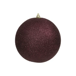 Gömb glitteres 13,5 cm