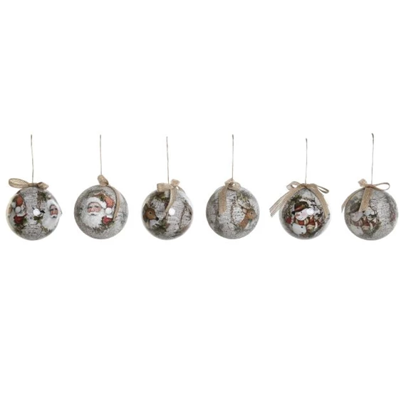 Gömb szett akasztós 25x25x16 cm S/14