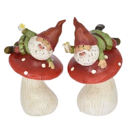 Gomba manóval 7,5x7x11,5 cm 2 féle