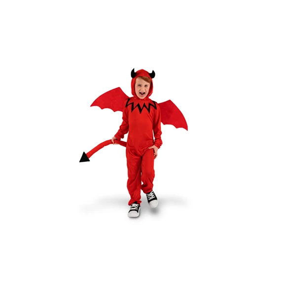 Gyerek ördög jelmez, méret 116-128