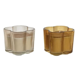 Gyertya 175 g 10x10x7,8 cm 2 féle