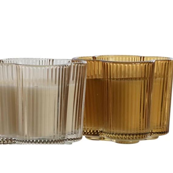 Gyertya 175 g 10x10x7,8 cm 2 féle