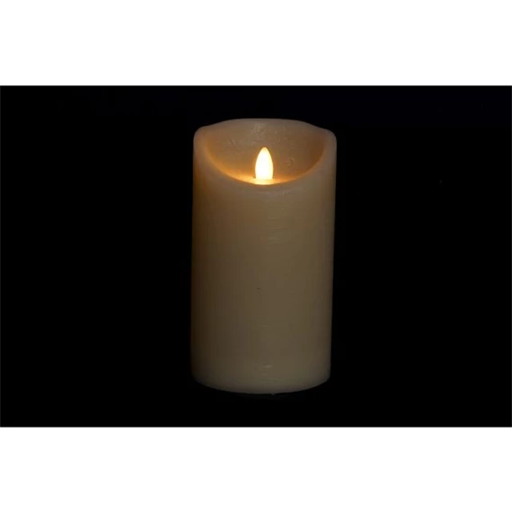 Gyertya LED-es, mozgó 10x10x17,5 cm 3 féle