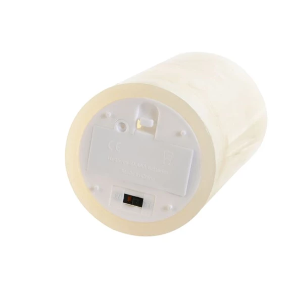 Gyertya LED-es 7,5x7,5x12,5 cm