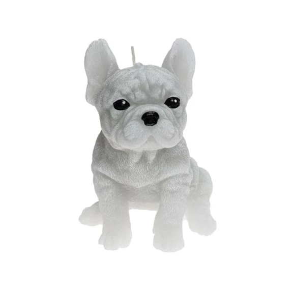 Gyertya bulldog formájú 17x11 cm