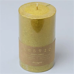 Gyertya henger, rusztikus 7x11 cm