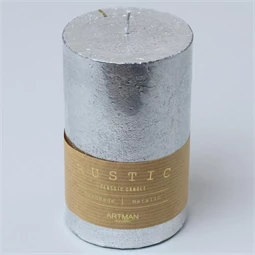 Gyertya henger, rusztikus 7x11 cm