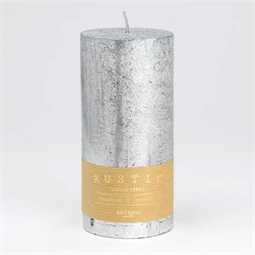 Gyertya henger, rusztikus 7x15 cm