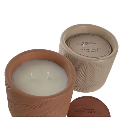 Gyertya leveles 12x12x11,5 cm 2 féle