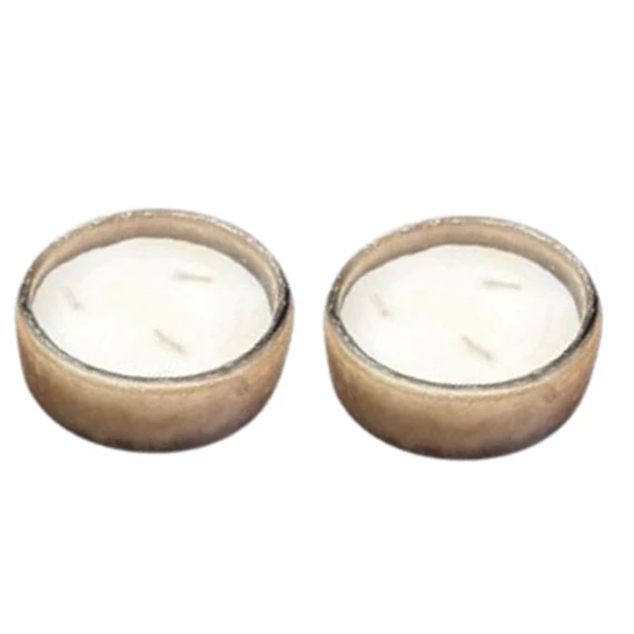 Gyertya 10x10x5 cm 2 féle