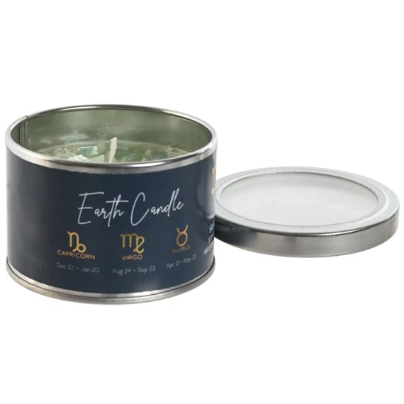 Gyertya tetővel 130 g 31x20x8 cm 4 féle