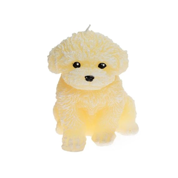 Gyertya uszkár formájú 17x11 cm