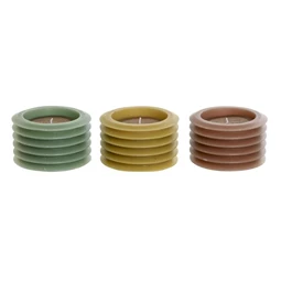 Gyertya 13x13x8 cm 3 féle