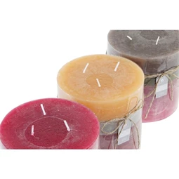 Gyertya 15x15x15 cm 3 féle