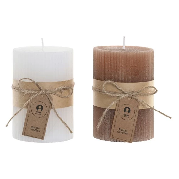 Gyertya 7x7x10 cm 2 féle