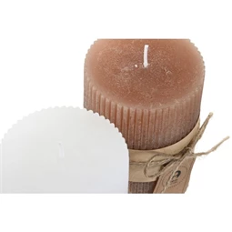 Gyertya 7x7x10 cm 2 féle