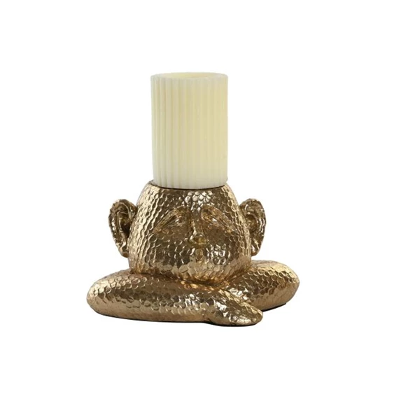 Gyertyatartó ember 21x15x12 cm