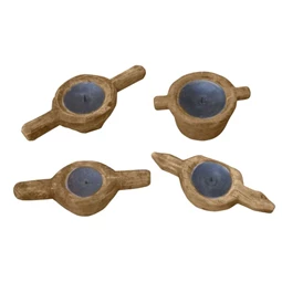 Gyertyatartó 20x13x8 cm 4 féle