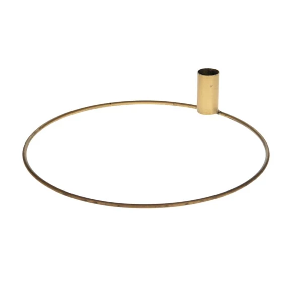 Gyertyatartó karikán 25,5x5,5 cm