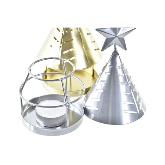 Gyertyatartó 8x8x16 cm 2 féle