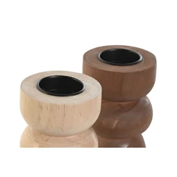 Gyertyatartó 7x7x17 cm 2 féle