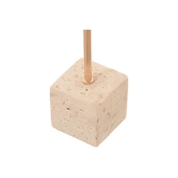 Gyertyatartó szett 4x4x15 cm S/2