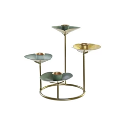 Gyertyatartó tavirózsás 19x19x20 cm