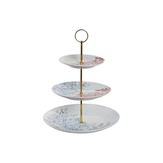 Gyümölcstartó emeletes 27x27x34 cm