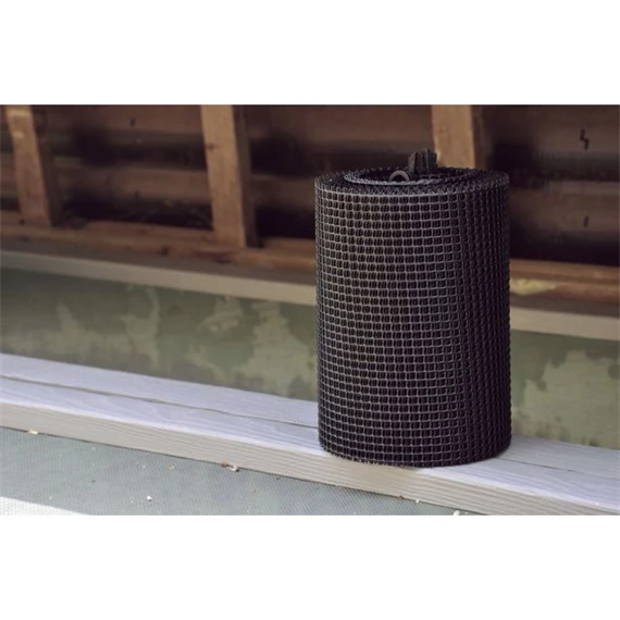 Háló, ereszcsatorna védelméhez 17 cm x 6 m