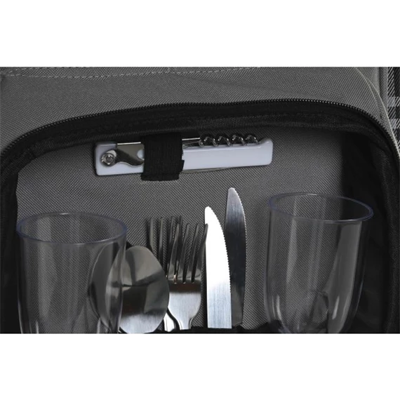 Hátizsák piknik szett 2 fős 28,5x20x39 cm S/9