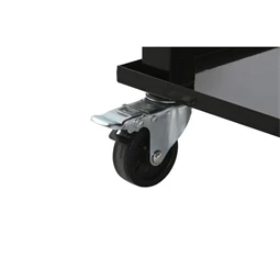 Hűtő lábakkal csocsó mintával 71x62x85 cm