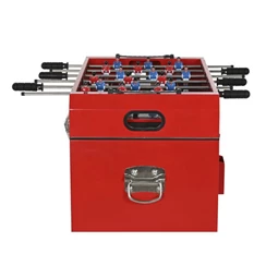 Hűtő lábakkal csocsó mintával 71x62x85 cm