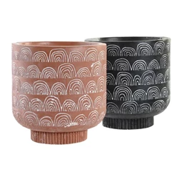 Illatgyertya Citromfű illatú 14x14x15 cm 2 féle