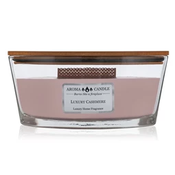 Illatgyertya hajó - Kasmír luxus 453 g 19x11x9 cm