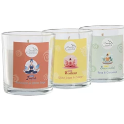 Illatgyertya motiváló 8x8x8 cm 3 féle