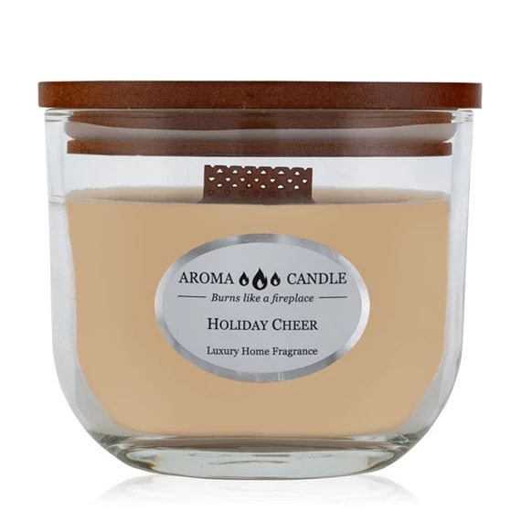 Illatgyertya - Ünnepi vidámság 370 g 12,5x9x11 cm