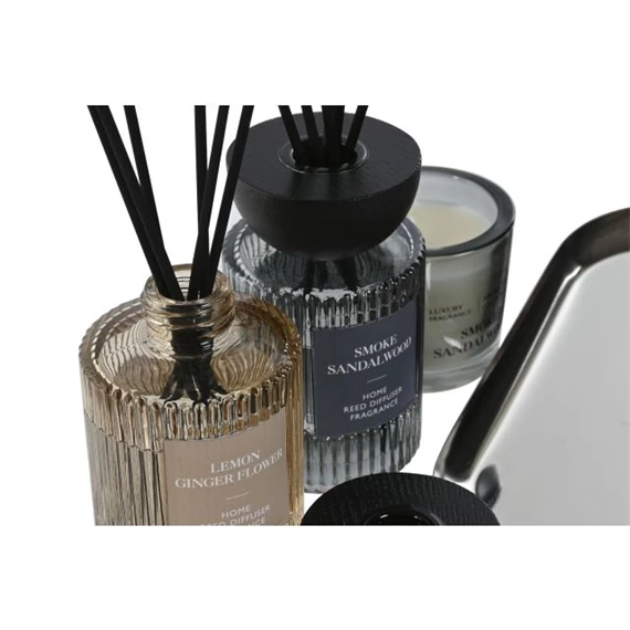 Illatosító szett pálcával 6,5x6,5x6 cm 2 féle S/3