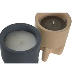 Illatgyertya 11x11x15 cm 2 féle